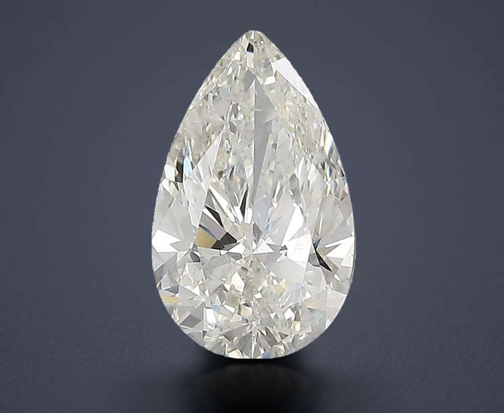 1.56ct J SI2 Rare Carat Ideal Cut Pear Diamond