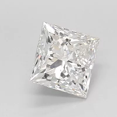 2.03ct F VS1 Rare Carat Ideal Cut Princess Lab Grown Diamond