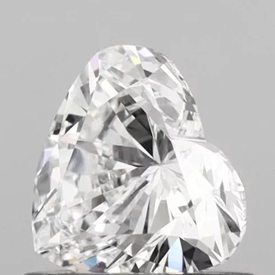 0.69ct E SI1 Excellent Cut Heart Lab Grown Diamond