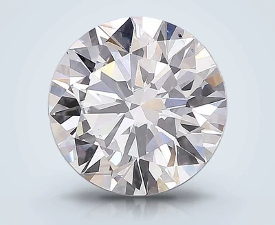4.51ct F VS2 Rare Carat Ideal Cut Round Lab Grown Diamond