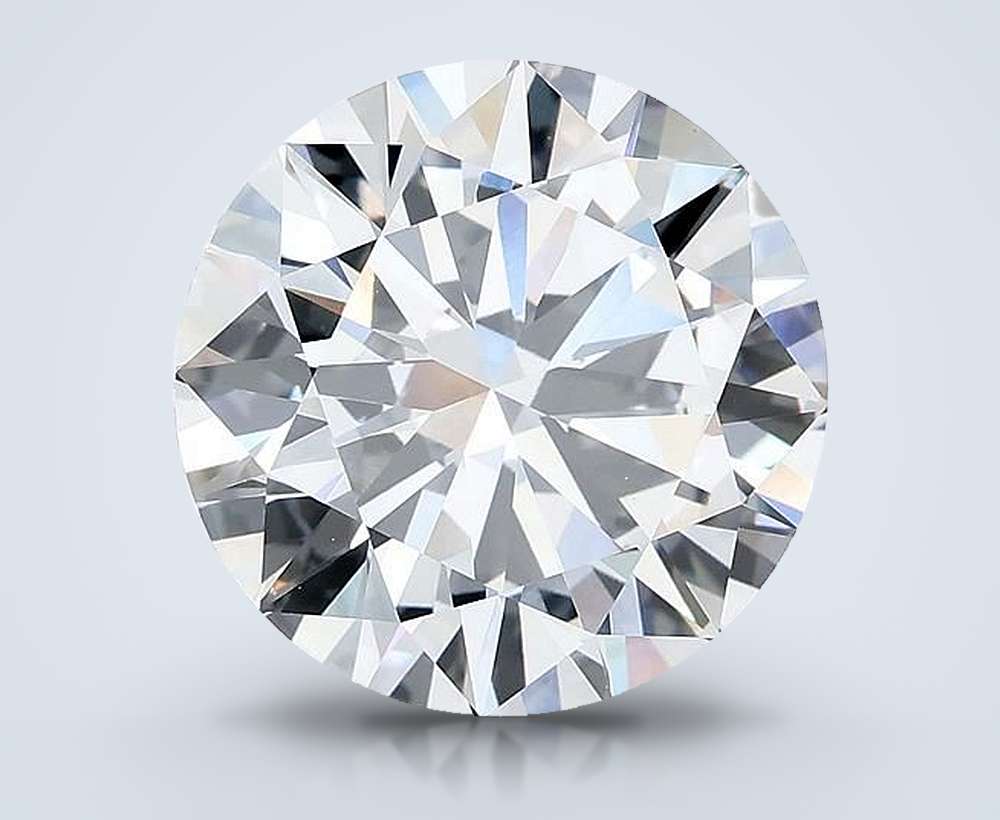 7.06ct E VS1 Excellent Cut Round Lab Grown Diamond
