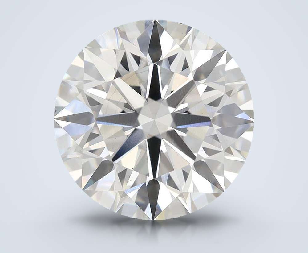 8.01ct F VS2 Rare Carat Ideal Cut Round Lab Grown Diamond