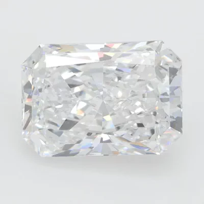 3.03ct D VVS2 Rare Carat Ideal Cut Radiant Lab Grown Diamond