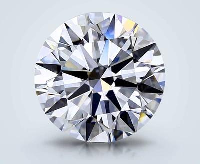 5.01ct E VVS1 Rare Carat Ideal Cut Round Diamond