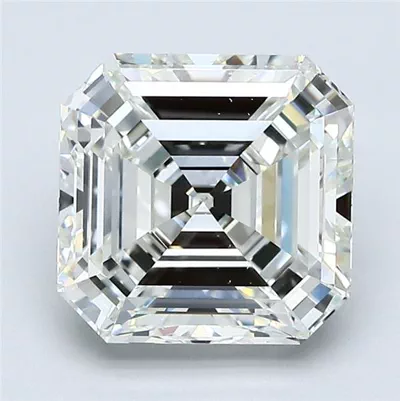 3.02ct I VS1 Very Good Cut Asscher Diamond