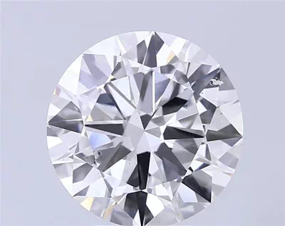 5.02ct E SI1 Excellent Cut Round Lab Grown Diamond