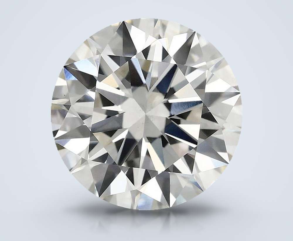 2.07ct F VS2 Rare Carat Ideal Cut Round Lab Grown Diamond