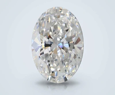 2.04ct D VS1 Rare Carat Ideal Cut Oval Lab Grown Diamond
