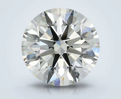 2.57ct K VVS2 Rare Carat Ideal Cut Round Diamond