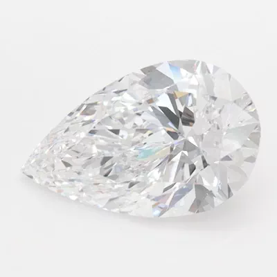 1.29ct D VVS1 Rare Carat Ideal Cut Pear Lab Grown Diamond