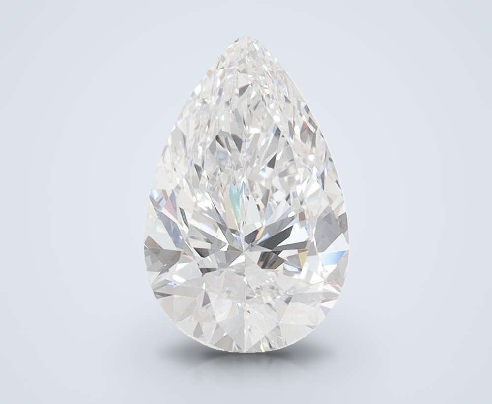 1.29ct D VVS1 Rare Carat Ideal Cut Pear Lab Grown Diamond