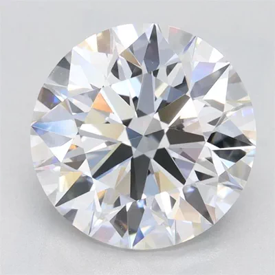 2.54ct D VVS1 Rare Carat Ideal Cut Round Lab Grown Diamond