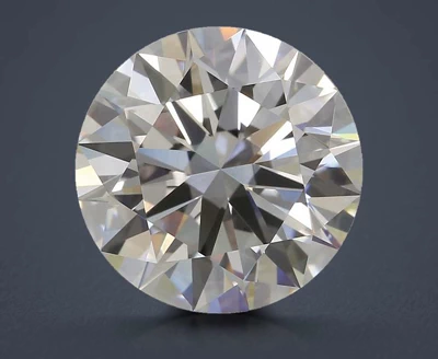 3.51ct F VVS2 Rare Carat Ideal Cut Round Lab Grown Diamond