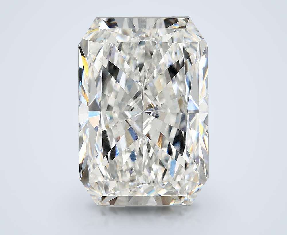15.10ct F VVS2 Rare Carat Ideal Cut Radiant Lab Grown Diamond