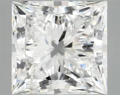 8.03ct E VVS2 Rare Carat Ideal Cut Princess Lab Grown Diamond