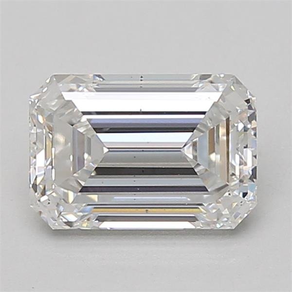 1.72ct D VS2 Rare Carat Ideal Cut Emerald Lab Grown Diamond