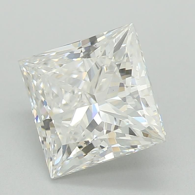 1.03ct D VS1 Rare Carat Ideal Cut Princess Lab Grown Diamond