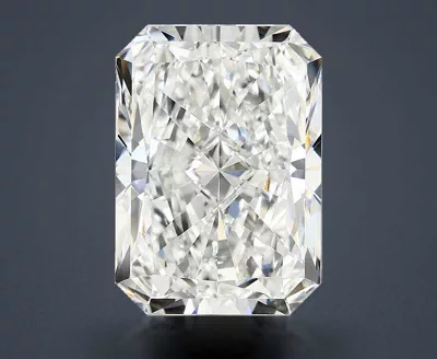 10.75ct F VVS2 Rare Carat Ideal Cut Radiant Lab Grown Diamond