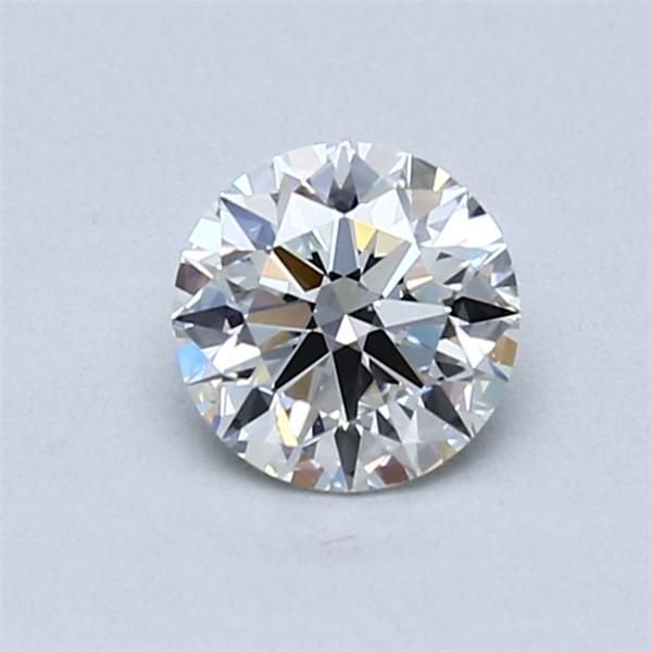 0.65ct G VVS2 Rare Carat Ideal Cut Round Diamond