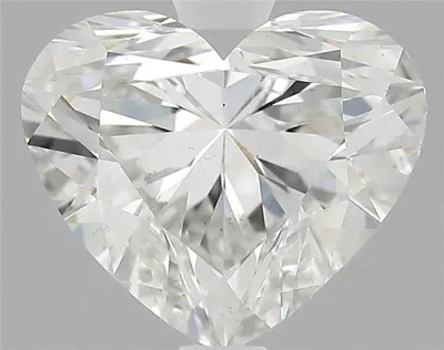 1.66ct G VS2 Rare Carat Ideal Cut Heart Lab Grown Diamond