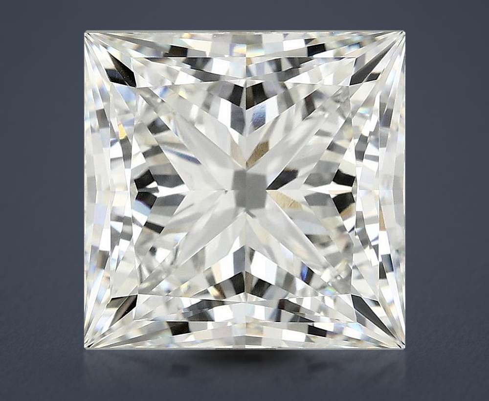 8.13ct E VVS2 Rare Carat Ideal Cut Princess Lab Grown Diamond