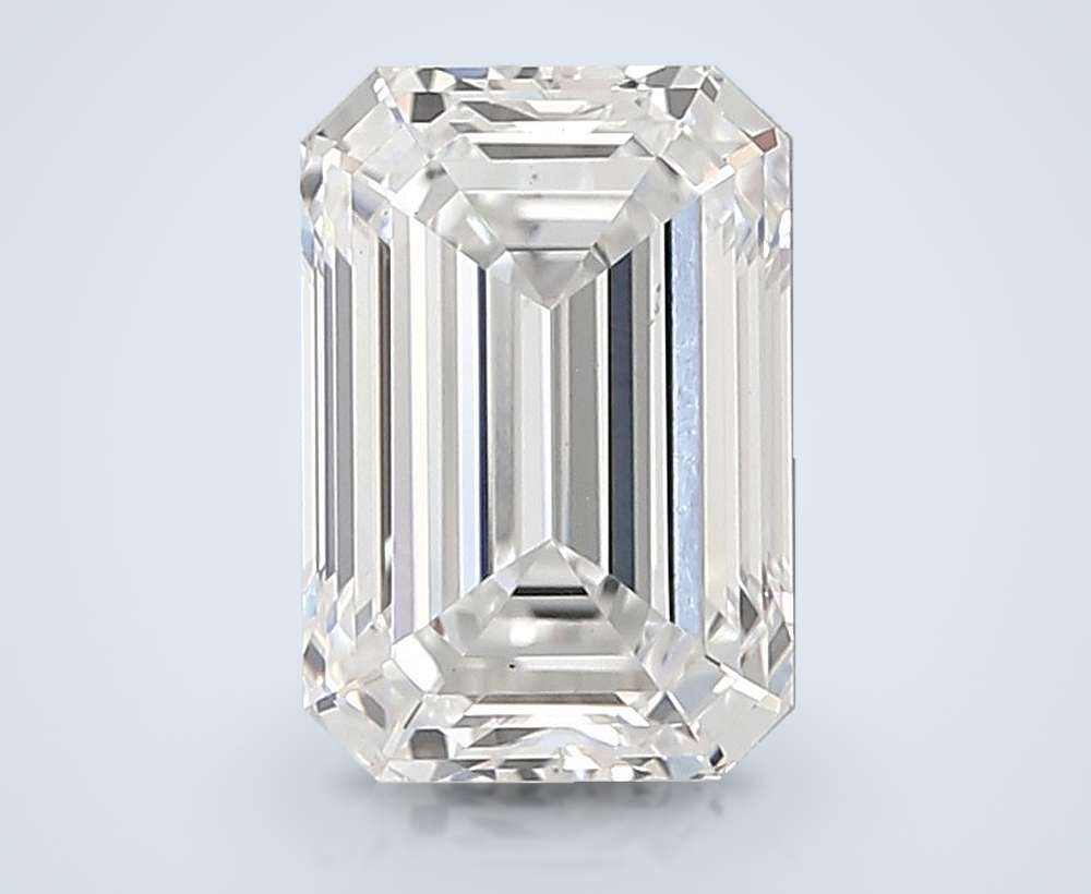 2.60ct E VS1 Rare Carat Ideal Cut Emerald Lab Grown Diamond