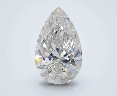 6.07ct E VS1 Rare Carat Ideal Cut Pear Lab Grown Diamond
