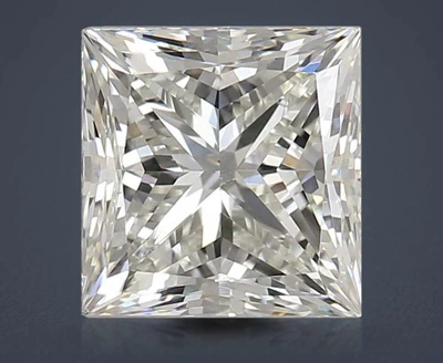 1.50ct K SI1 Rare Carat Ideal Cut Princess Diamond
