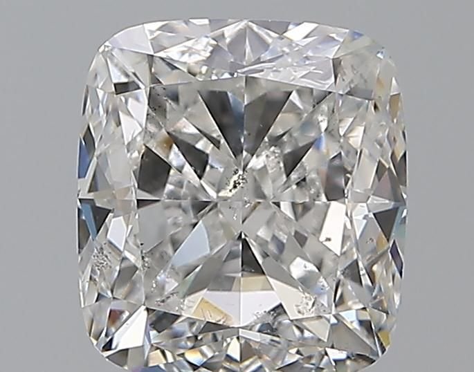 3.01ct G SI2 Very Good Cut Cushion Diamond