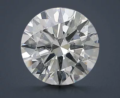 2.51ct J SI2 Rare Carat Ideal Cut Round Diamond