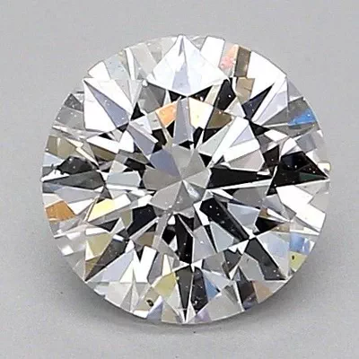 0.84ct D SI1 Rare Carat Ideal Cut Round Diamond