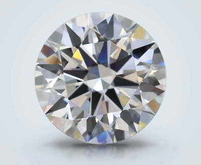 3.08ct D VVS2 Rare Carat Ideal Cut Round Lab Grown Diamond