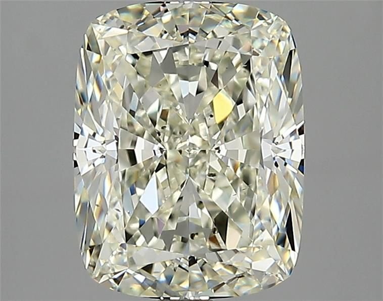 3.02ct K SI2 Rare Carat Ideal Cut Cushion Diamond