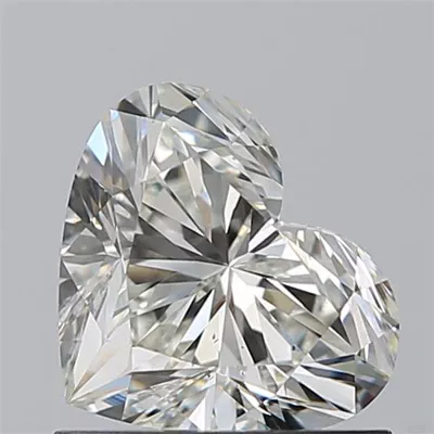 0.96ct J VS2 Rare Carat Ideal Cut Heart Diamond