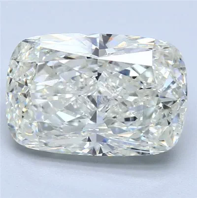 4.09ct I SI1 Very Good Cut Cushion Diamond