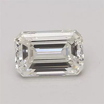 1.44ct E VS1 Excellent Cut Emerald Lab Grown Diamond