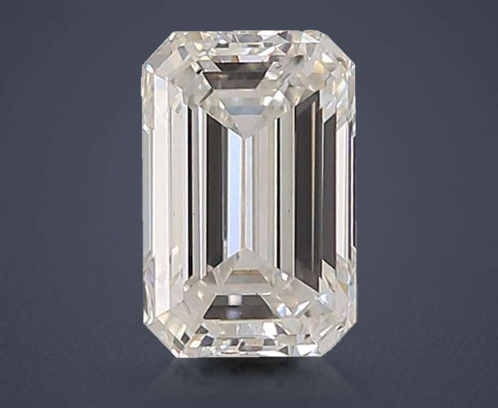 1.44ct E VS1 Rare Carat Ideal Cut Emerald Lab Grown Diamond