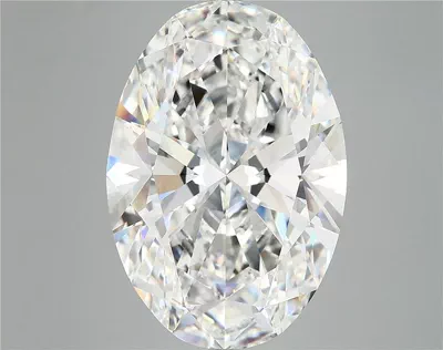 10.73ct F VVS2 Rare Carat Ideal Cut Oval Lab Grown Diamond