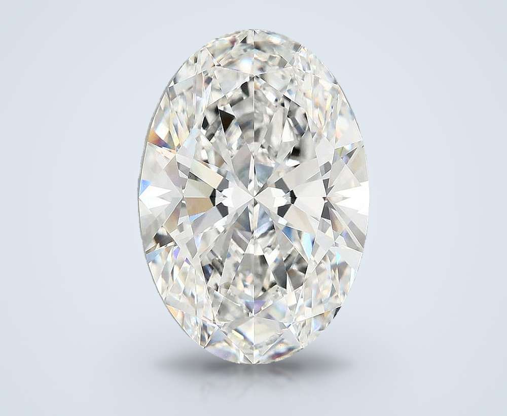 10.73ct F VVS2 Rare Carat Ideal Cut Oval Lab Grown Diamond