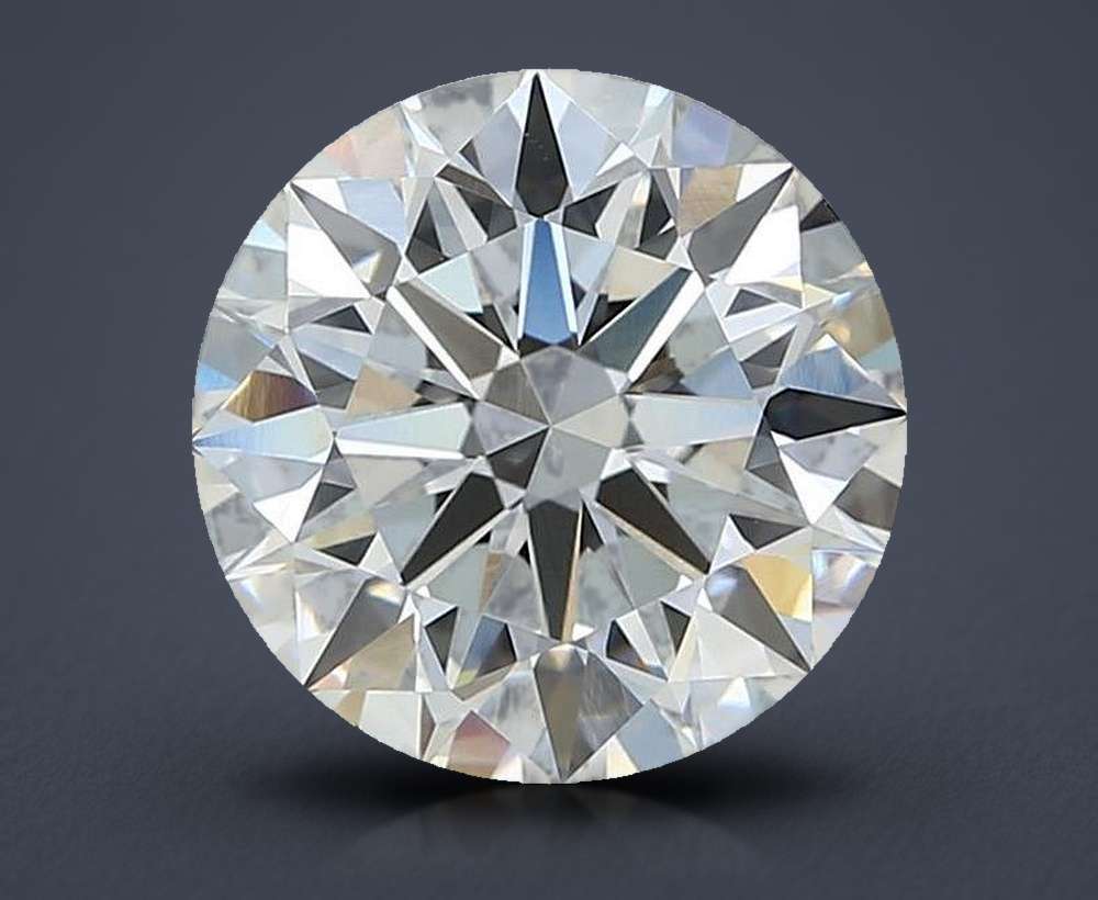 3.59ct F VVS2 Rare Carat Ideal Cut Round Lab Grown Diamond