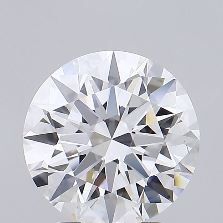 2.06ct E SI1 Rare Carat Ideal Cut Round Lab Grown Diamond