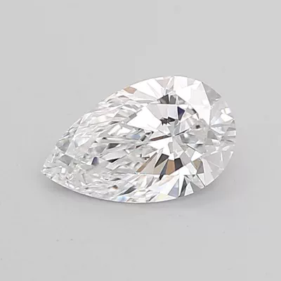 1.18ct D VVS1 Rare Carat Ideal Cut Pear Lab Grown Diamond