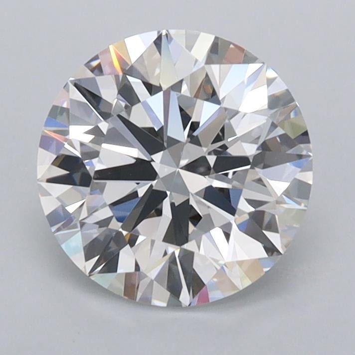 1.56ct D FL Rare Carat Ideal Cut Round Lab Grown Diamond