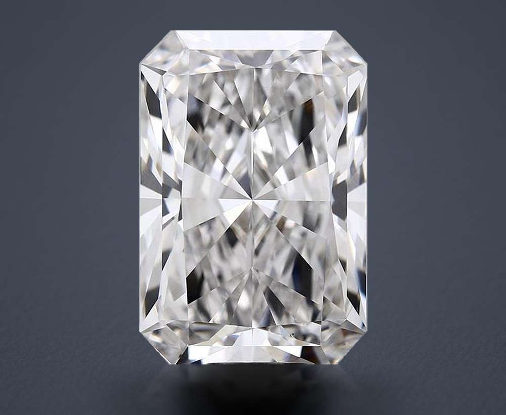 12.13ct G VS1 Rare Carat Ideal Cut Radiant Lab Grown Diamond