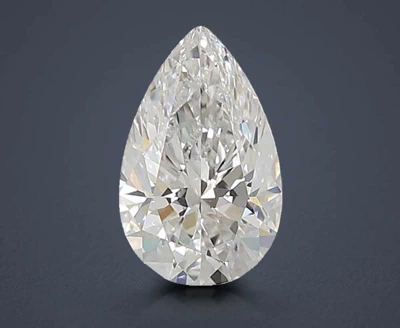 1.27ct D VVS2 Rare Carat Ideal Cut Pear Lab Grown Diamond