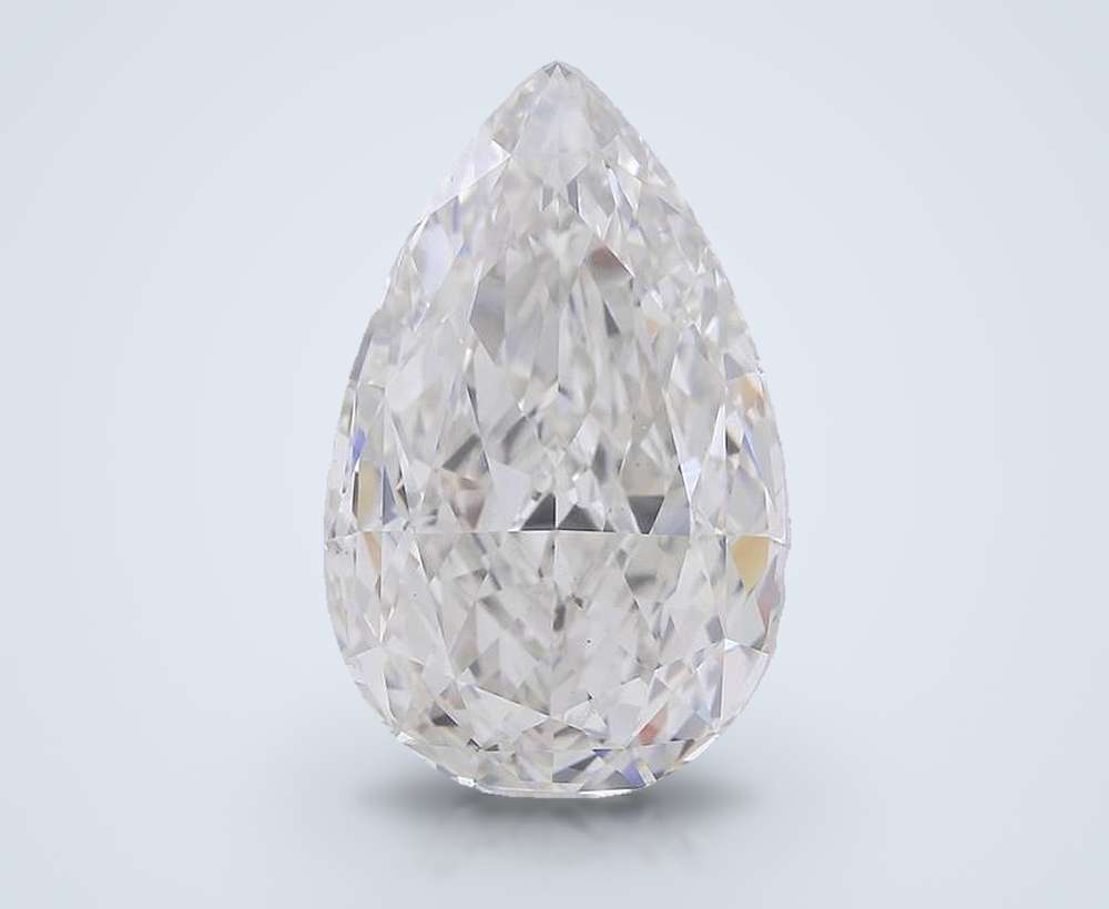 31.13ct I VS1 Rare Carat Ideal Cut Pear Lab Grown Diamond