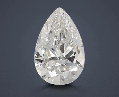 2.03ct E VS1 Rare Carat Ideal Cut Pear Lab Grown Diamond