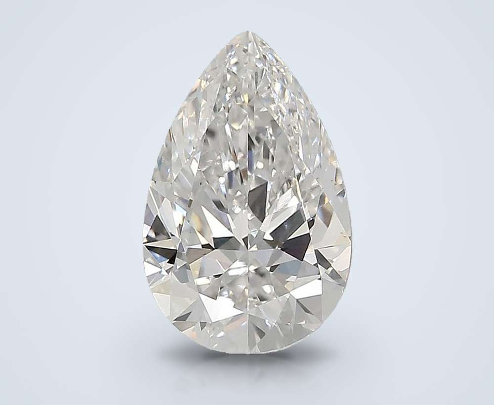 2.03ct E VS1 Rare Carat Ideal Cut Pear Lab Grown Diamond