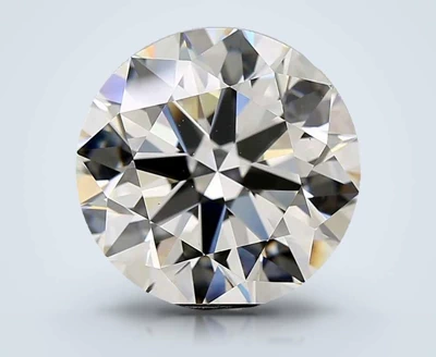 7.08ct J VS2 Rare Carat Ideal Cut Round Diamond