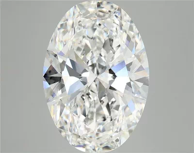 10.31ct F VS1 Rare Carat Ideal Cut Oval Lab Grown Diamond